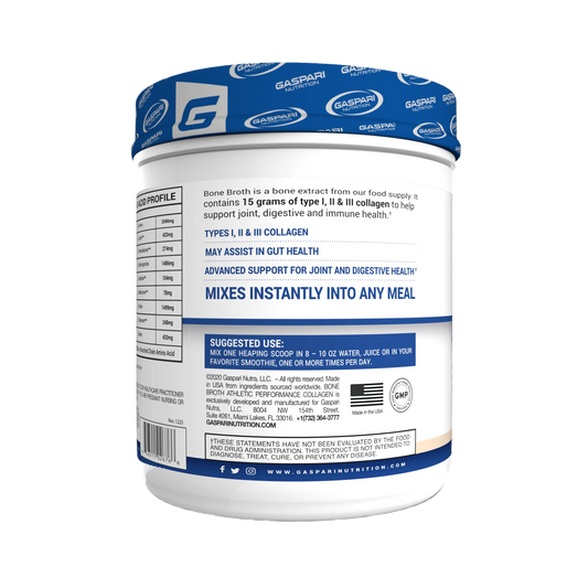 Gn Bone Broth Athletic Collagen 30 Serv