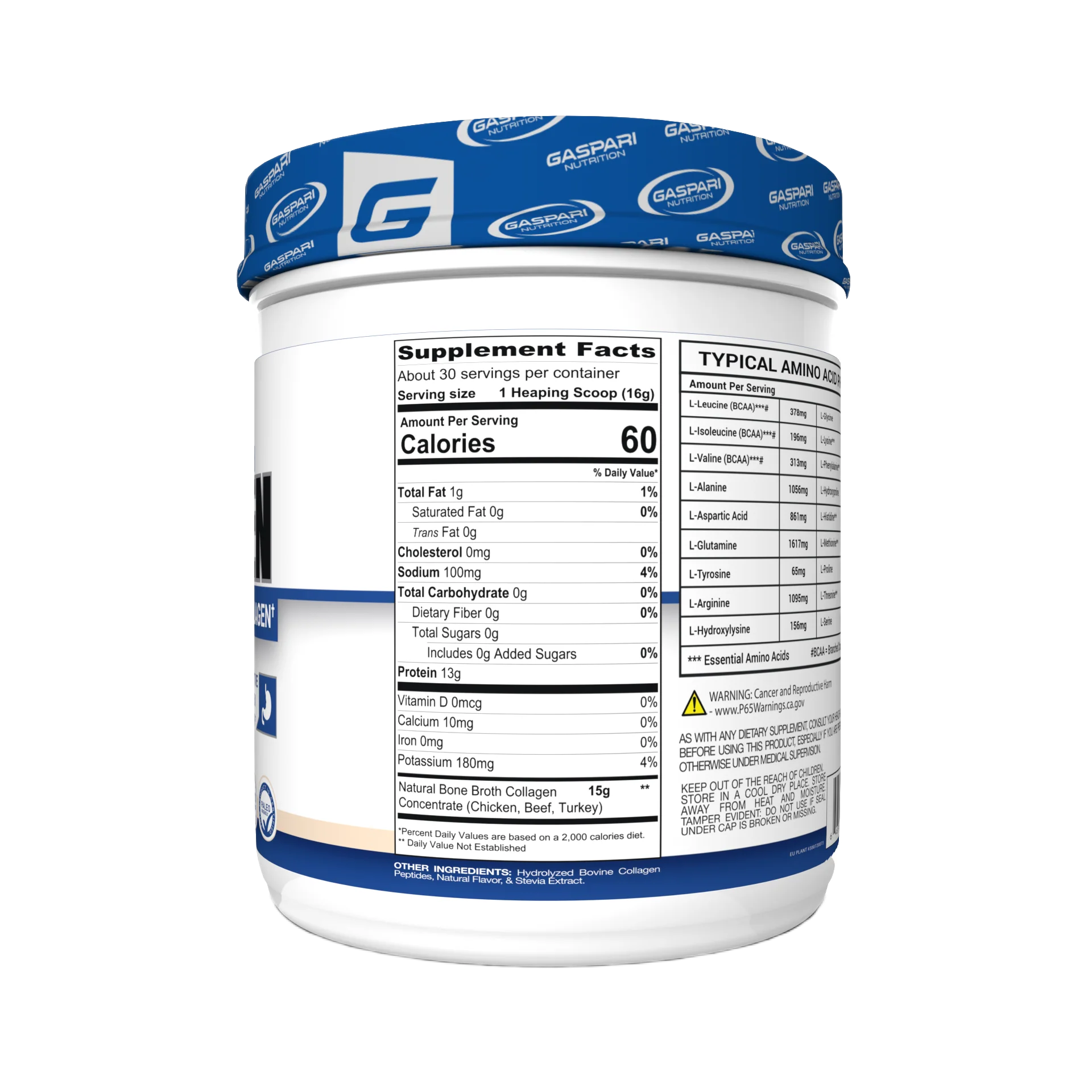 Gn Bone Broth Athletic Collagen 30 Serv