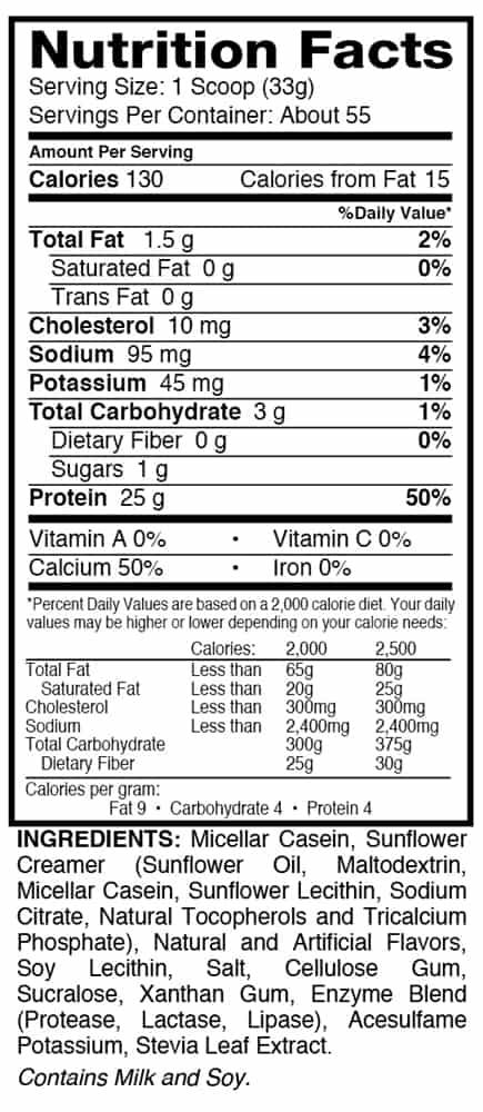 Dym Elite Casein 4 Lbs
