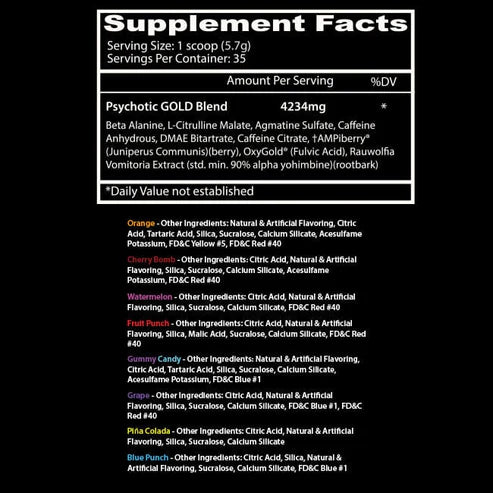Ins Psychotic Gold (35 Serv)