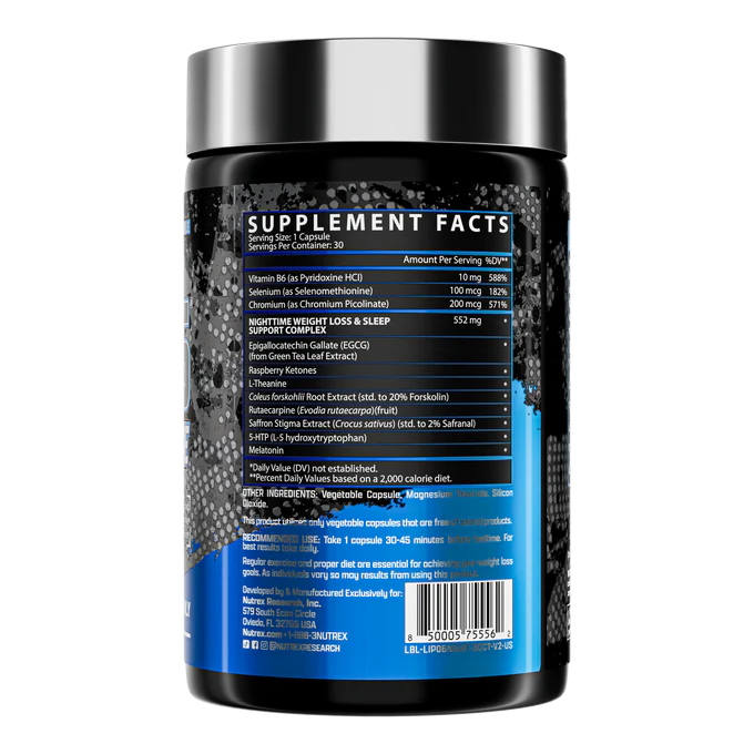 Nt Lipo 6 Black Uc Nighttime 30 Ct