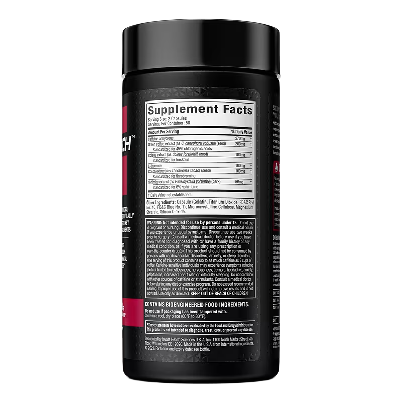 Mt Hydroxycut Hardcore Elite 100 Caps