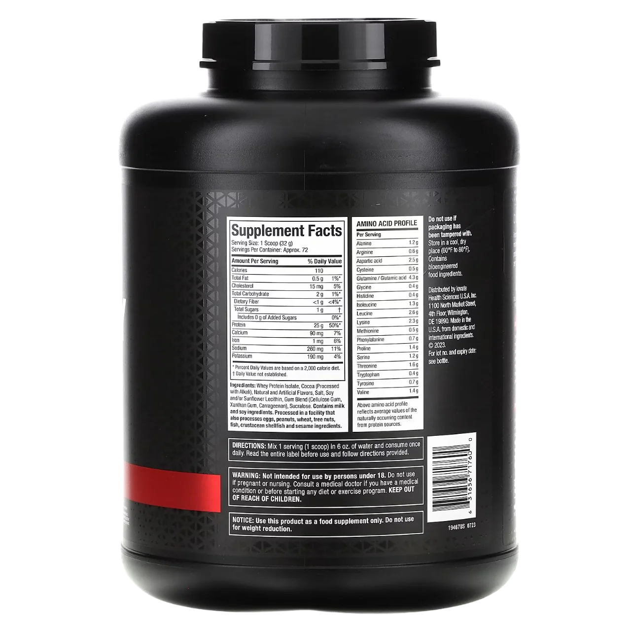 Mt Iso Whey 5 Lbs
