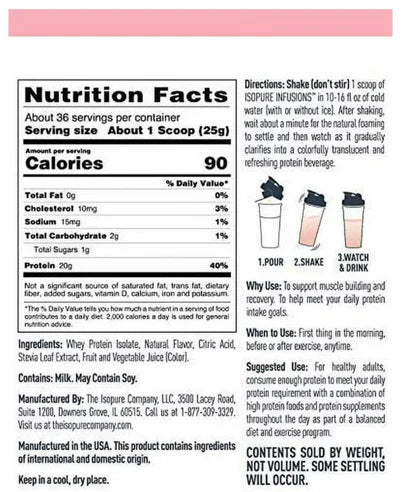 Nb Isopure Infusions 1.98 Lbs