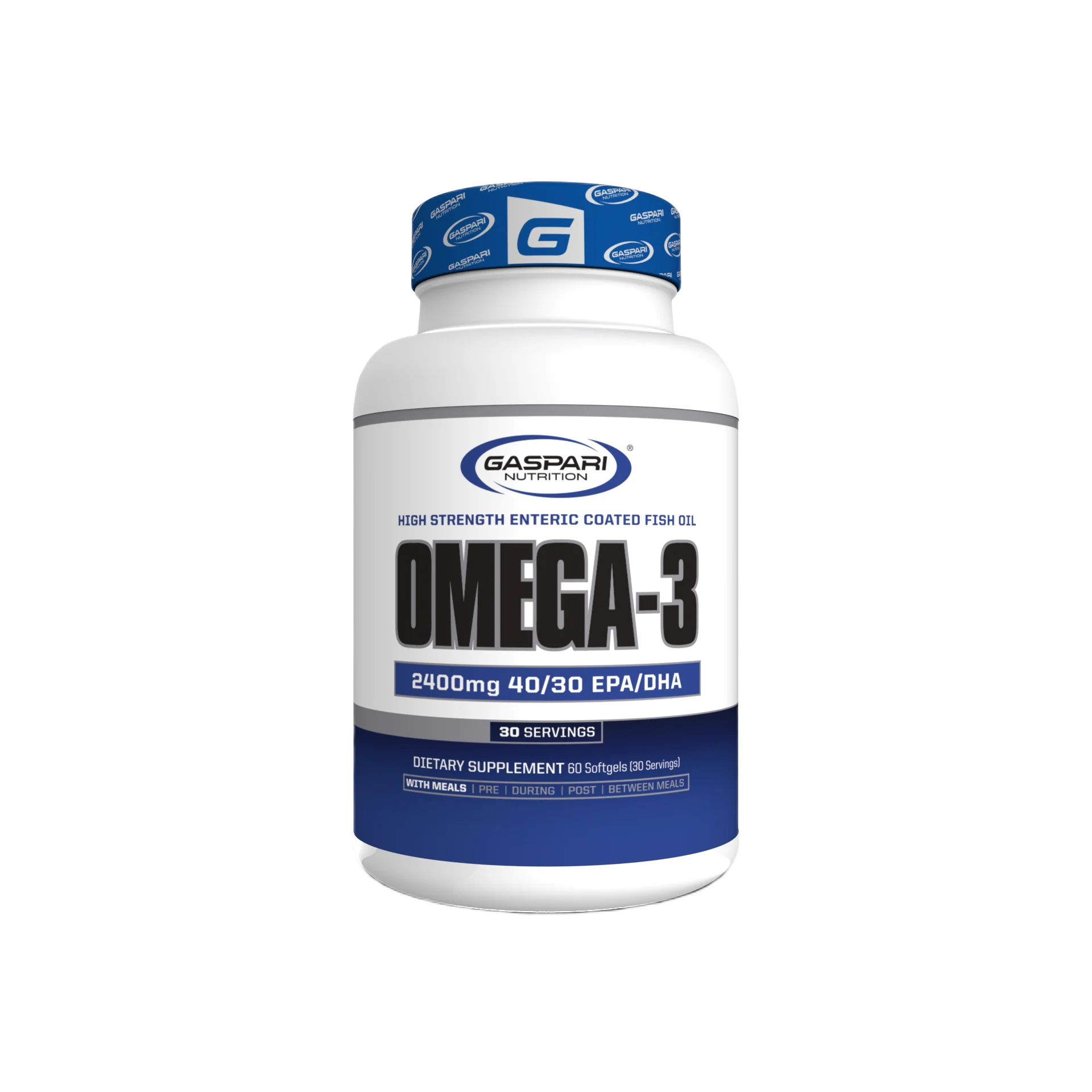 Gn Omega-3 Enteric Coated Fish Oil 60 Softgels