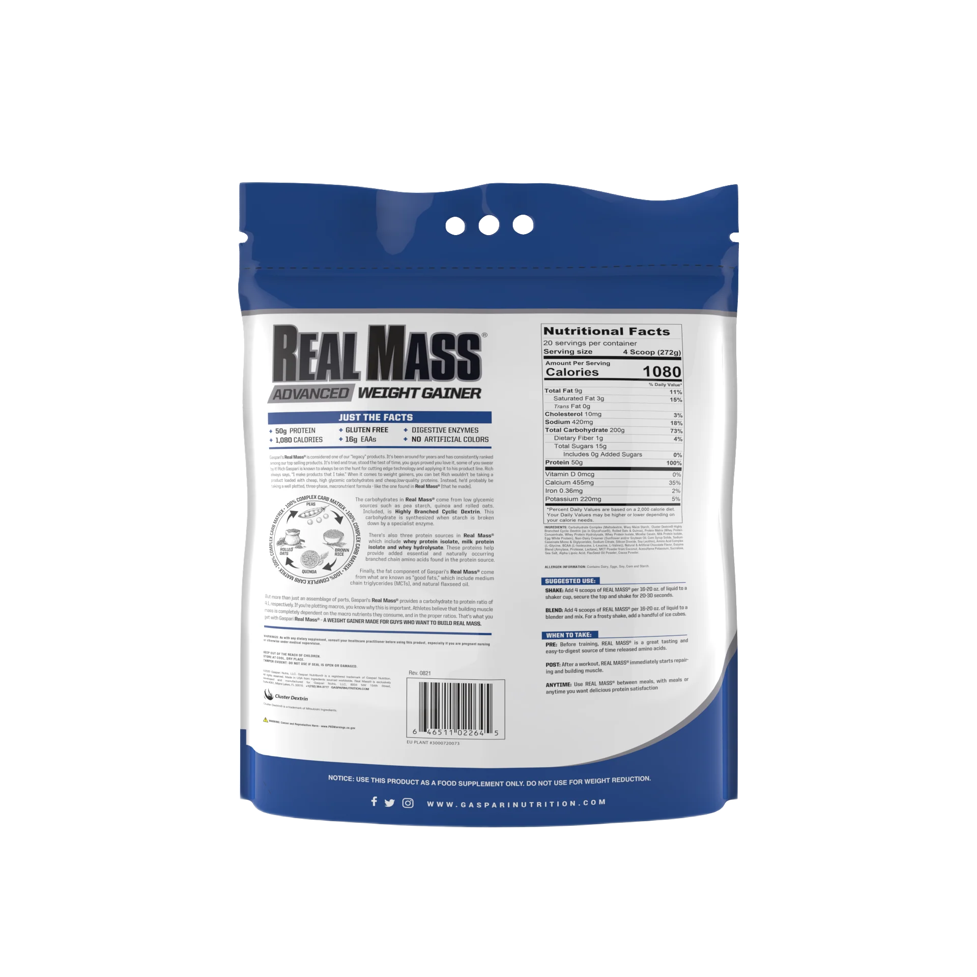 Gn Real Mass Advanced 12 Lbs