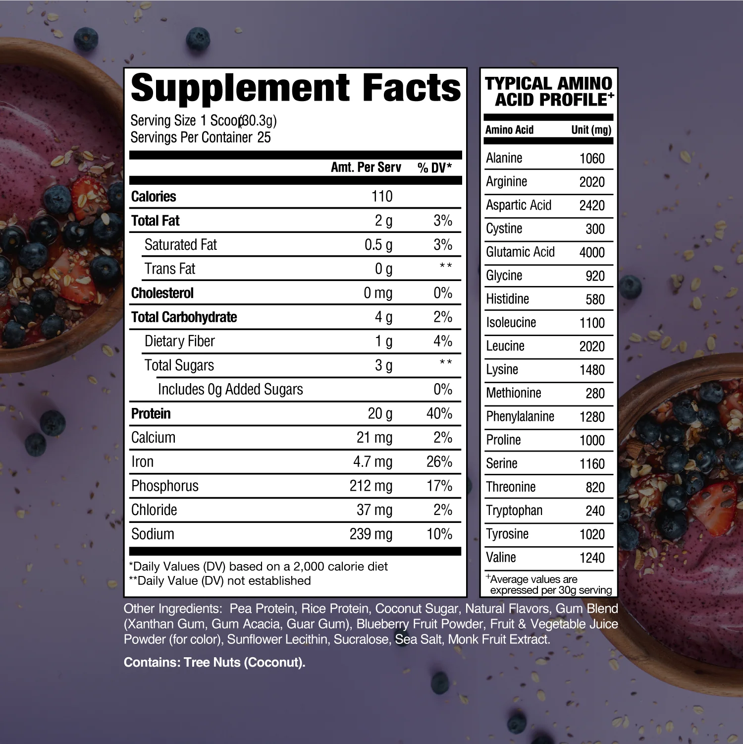 Raw Vegan Protein 25 Serv