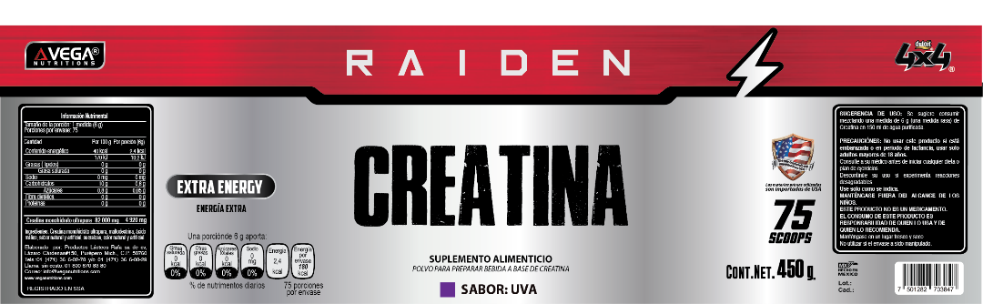 Raiden Creatina