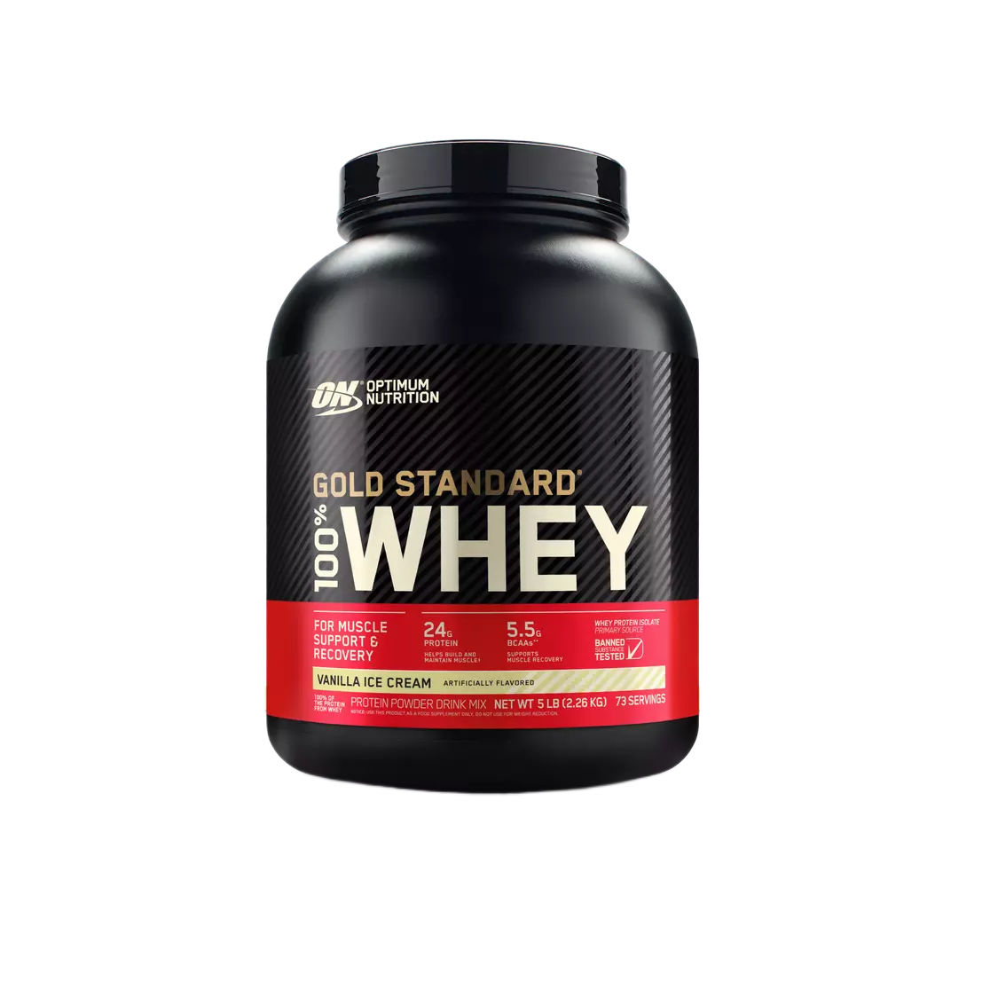 On 100% Whey Gold Std 5 Lbs